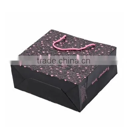 Custom Printed Kraft Luxury Paper Shopping Bag With Handle photo-4