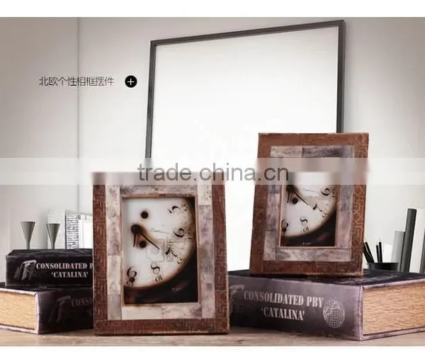 2016 BHM Nordic Style Customized Logo 4*6in Ceramic Photo Frame for Arts and Craft Home Decor photo-2