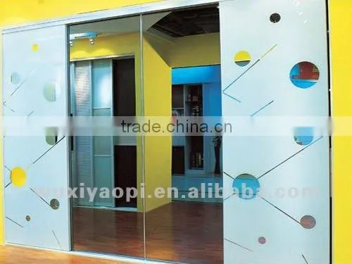 SILKSCREEN TEMPERED GLASS DOOR