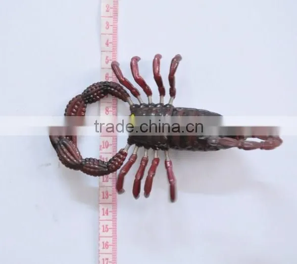 Pearl Powder 4 Inch Plastic Scorpion Toys Magnet, Halloween Gift photo-3