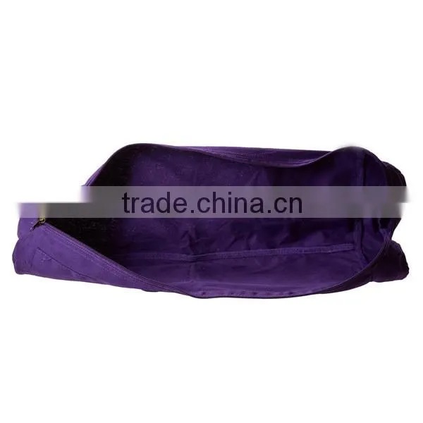 Full Zip Polyester Cargo Pocket Gym Carrying Bag Yoga Mat Bag photo-6