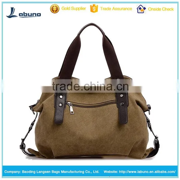 Designer Casual Canvas Handbags for Ladies 2014 photo-2