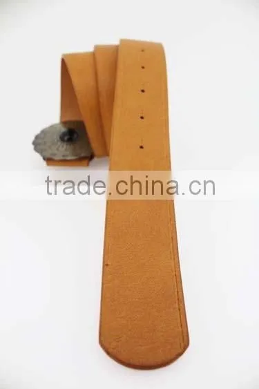 2015 Vintage Style Women's Fashion PU Brand Belt With Flower Shape Buckle photo-5