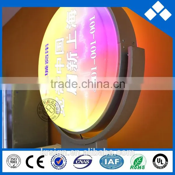 Round Acrylic Display Light Box at Factory Price photo-2