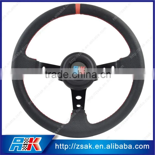 Silver Spoke Steering Wheel Deep Corn Steering Wheel photo-4