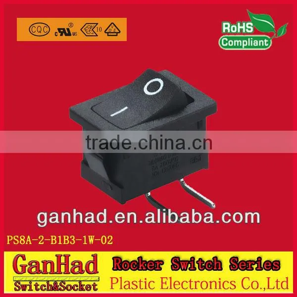 Single Pole Reset off Rocker Switch