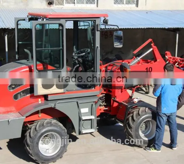 WOLF BRAND ZL-10 Mini Wheel Loader With Pallet Forks photo-6