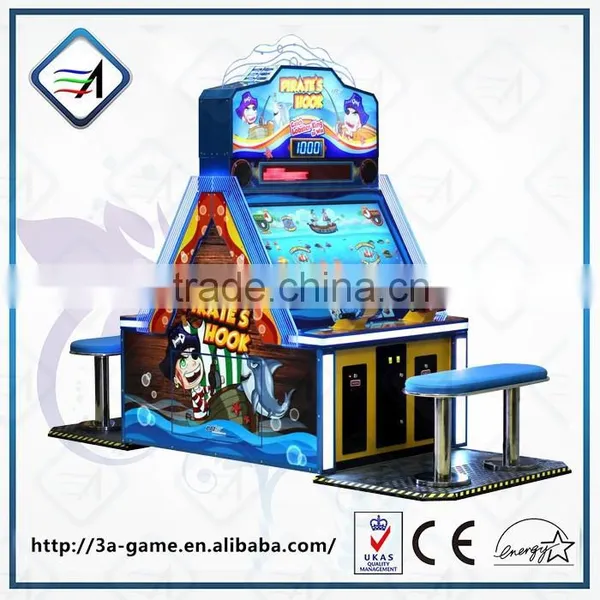 Pirate Hook Amusement Game and Redemption Machine