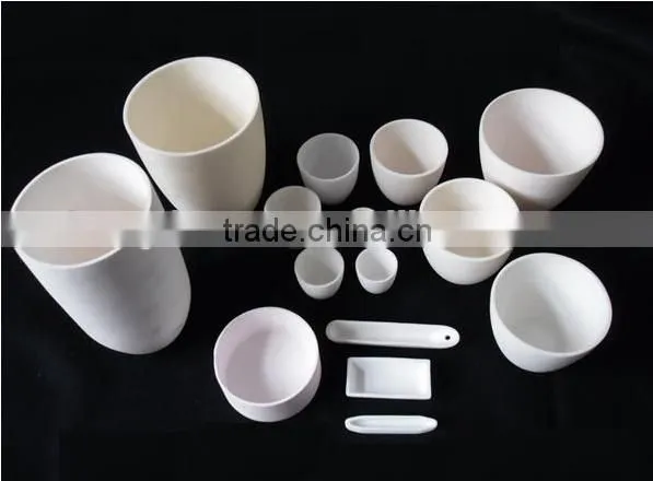 Laboratory Special Ceramic Mortars With Spout, Pestles
