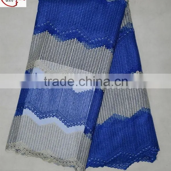 CL14-217 Fahioable Embroidery Tulle Lace Fabric 2016 French Lace Fabric for Dressing photo-4