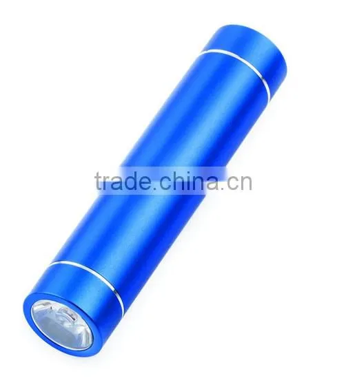 New Style, High Quality-cylinder Shape Portable Power Bank With Stainless Casing photo-2
