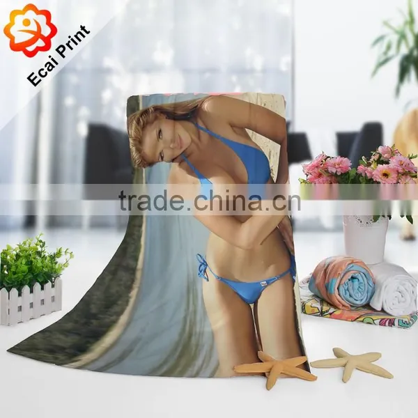 Hot Sale Good-looking Customize Heat Transfer Printed Hotel Towel photo-2