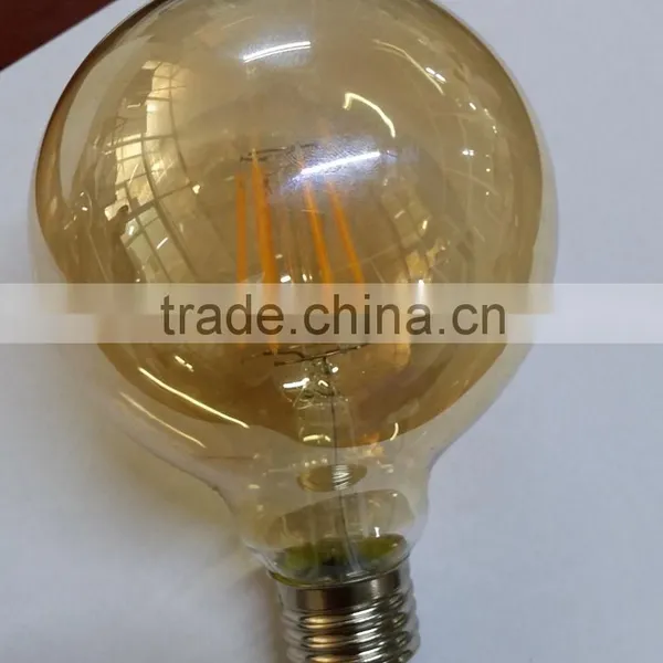 LED Christmas Light CE EMC LVD RoHS 6W G80 Filament Led Bulb photo-2