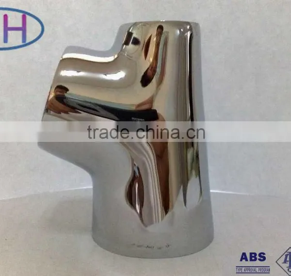 45 Degree Lateral Reducing Tee Red Tee Pipe Fitting photo-2