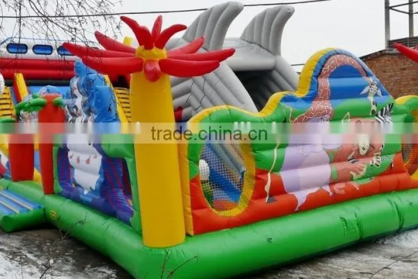 2014 Hot Sale Inflatable Fun City Park Game ,funny Animal Amusement Park for Kids photo-5