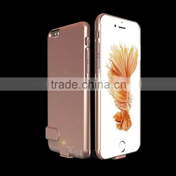 Top Ultra Thin Power Bank Battery Backup Case Charger Cover For IPhone 6 6S Plus photo-2
