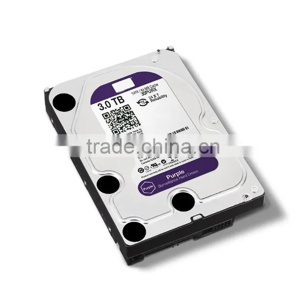3.5'' 3TB 64MB 5400RPM 6Gb/s WD30PURX Hard Disk Drive For WD Purple Surveillance photo-2