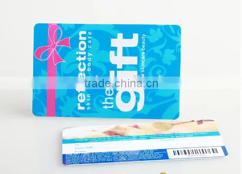 Christmas Greeting CMYK Printing Plastic Gift Cards photo-2