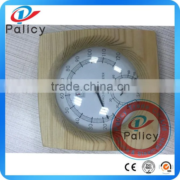 Factory supply full set beautiful wooden clock for sauna accessories