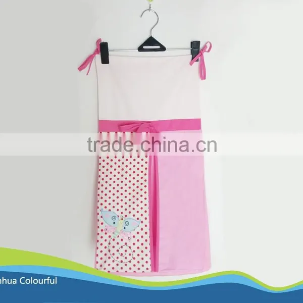 New Design Cotton Embroidery Nappy Changing Bag Diaper Bag Nappy Bag Diaper Stacker NA1033