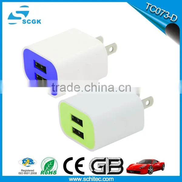 Dual USB EU OEM for Ipad for Mobile Phone Travel Charger Factory Popular Wholesale photo-4