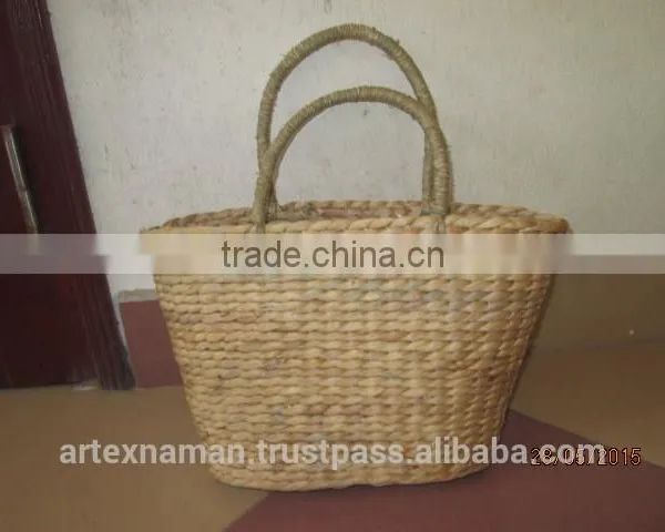 Eco-friendly Beach Bag, Water Hyacinth Handbag From Vietnam With Good Price photo-5