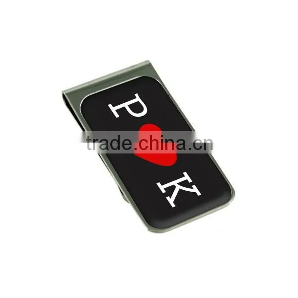Custom Valentines Day Printed Money Clip
