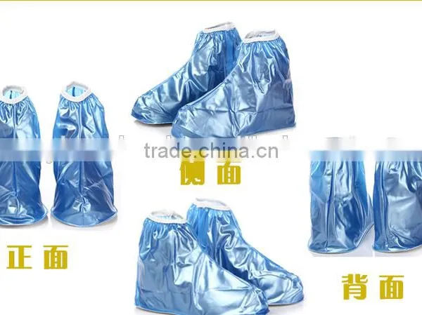 Natural Rubber Rain Boots Female Offenders Cartoon Children Overshoes Nap Inside Warm Rain Boots Quality Choice photo-2