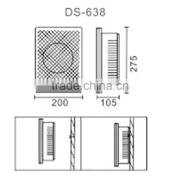 Indoor Wall Installation Speakers, Wall Mount Speaker photo-4