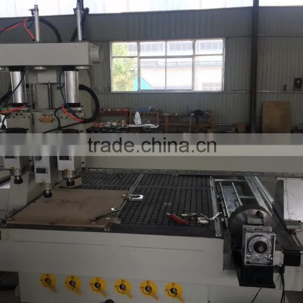 Heavy duty wood cnc router /wood cnc engraving machine/ wood milling machine HG-1325AH3(1300*2500*200mm)