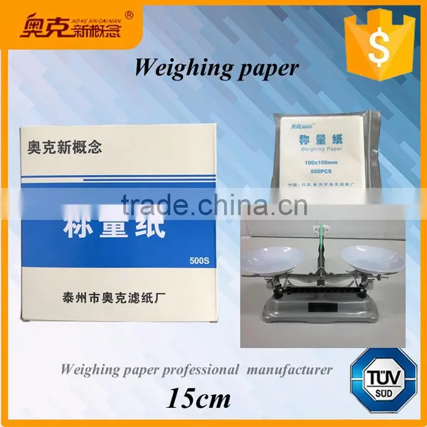 Gold Supplier 15cm * 15cm Balance Weighing Paper for Lab Use photo-3