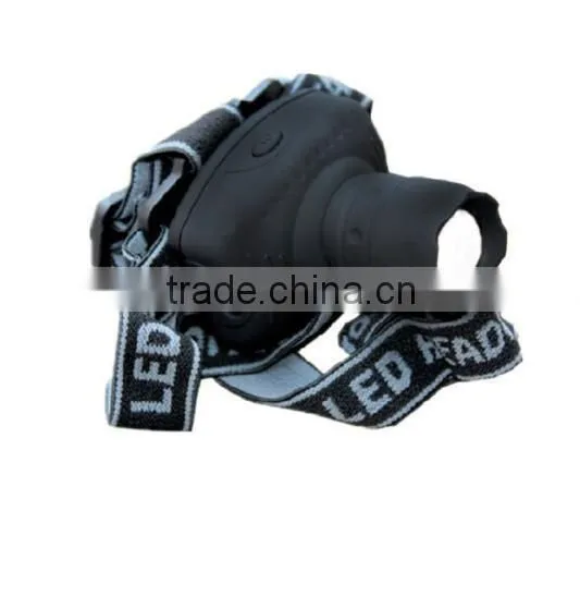 T27B AAA Battery Support Plastic Zoomable Led Headlight photo-4