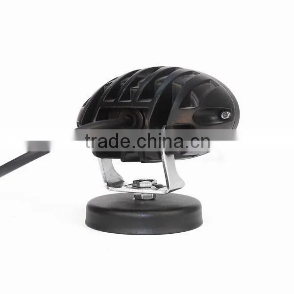 Oval Forklift Parts 20w LED Work Light 10-60VDC Waterproof Safe Warning Light Led Pod Spot/flood Beam photo-3