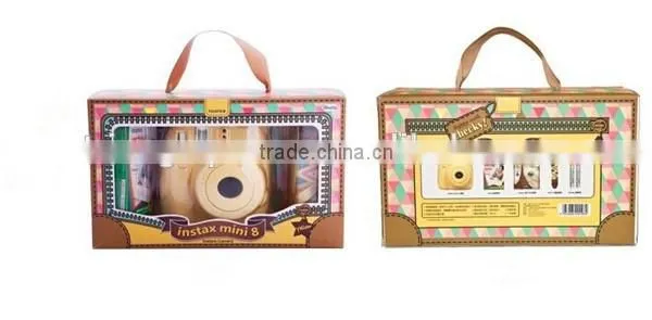 2015 Newest Fujifilm Instax Mini 8 Instant Film Camera , Gift Package Fuji Instax photo-4