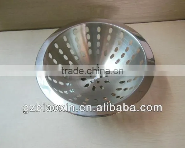 Hot Sale Stainless Steel Colorful Fruit Basket With Handle Sstainless Steel Fruit Bowl With Standing, Metal Leaking Bowl photo-2