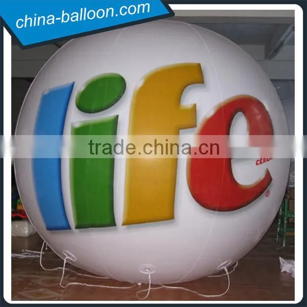 PVC Inflatable Helium Balloon,3m Inflatable Air Balloon With Logo,full Printing Balloon for Advertising photo-4
