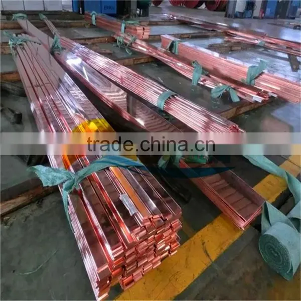 Copper Bus Bar Conductor Bus Bar,15mm Thick 40mm Width Copper Flat Bar photo-5