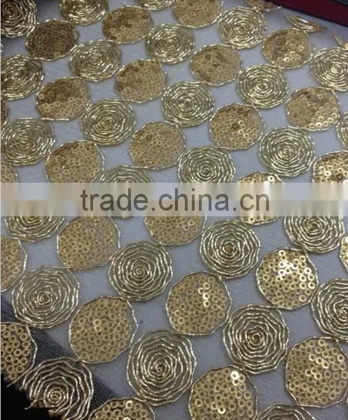 Shoe Material-embroidery Shoe Upper Material photo-3