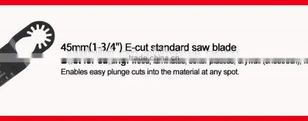45mm E-cutoscillating Tool Saw Blade for Cutting Wood,plastic, Soft Metal,high Quality photo-3