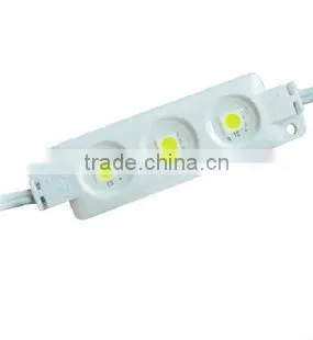 5050 SMD injection type LED module,3pcs 5050 led,warm white,DC12V input