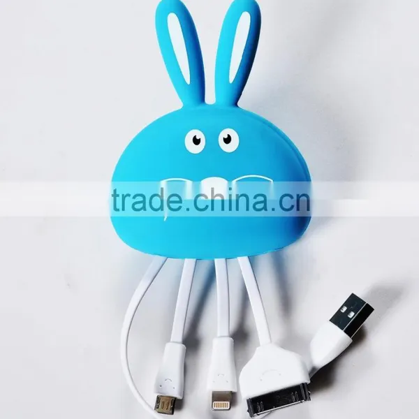 4 in 1 USB Cable For IPhone6 For Samsung Galaxy photo-4