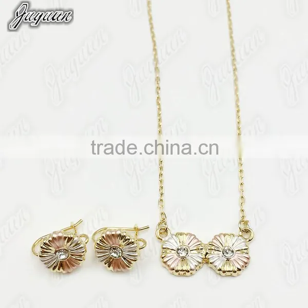 Juyuan Fashion 18K Gold Three Color Crystal,rhinestone Baby Set photo-2