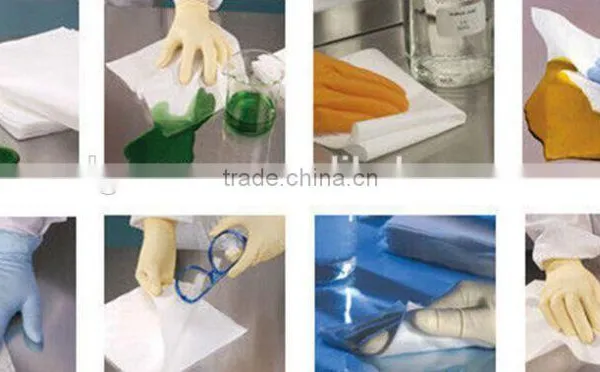 Industrial Use 52% Cellulose 48% Polyester Wiping Roll , SMT Cleaning photo-4