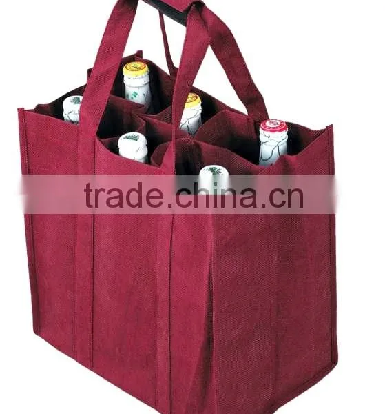 Recycle 2/4/6 Holder Wine Tote Bag for Promotion photo-4