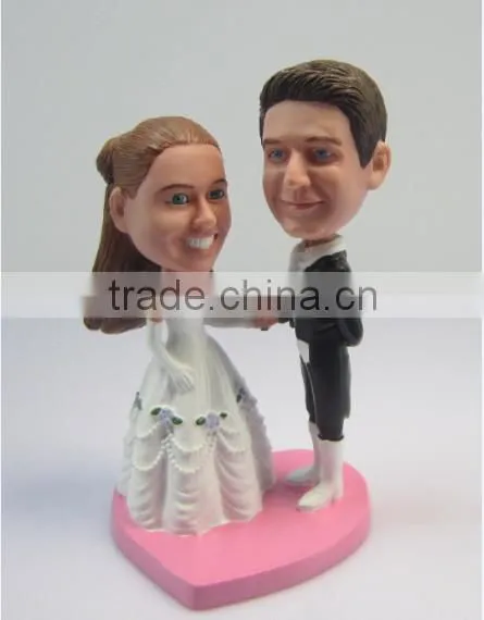 Custom Propose Bobble Head for Wedding