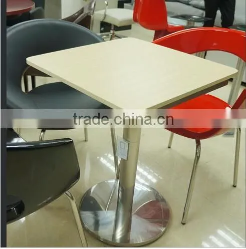 Acrylic Soid Surface Restaurant Dining Tables , Marble KFC Table Tops,Coffe Table photo-4