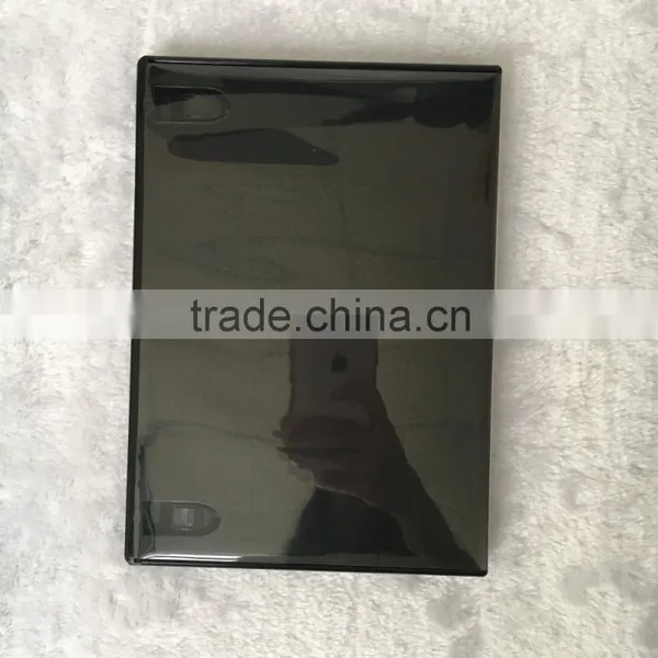 14mm Standard Plastic Glossy Black Cover Long DVD Case for One Disk photo-4