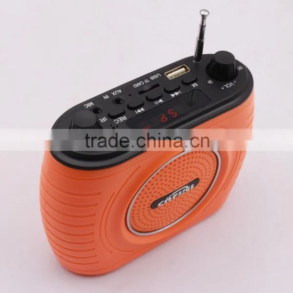 HOT 2015 MINI Portable Loudspeaker and Speark With USB TF FMradio photo-4