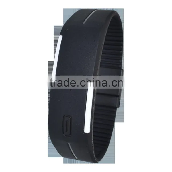 BestNow Unisex Rubber LED Watch Date Sports Bracelet Digital Wrist Watch photo-3