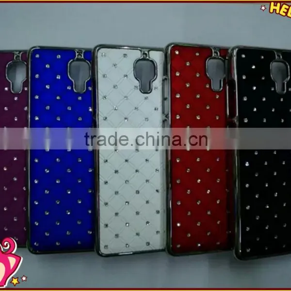 High Quality Starry Sky Rhinestone Electroplating Hard Plastic Cover for Xiaomi MI4 photo-3